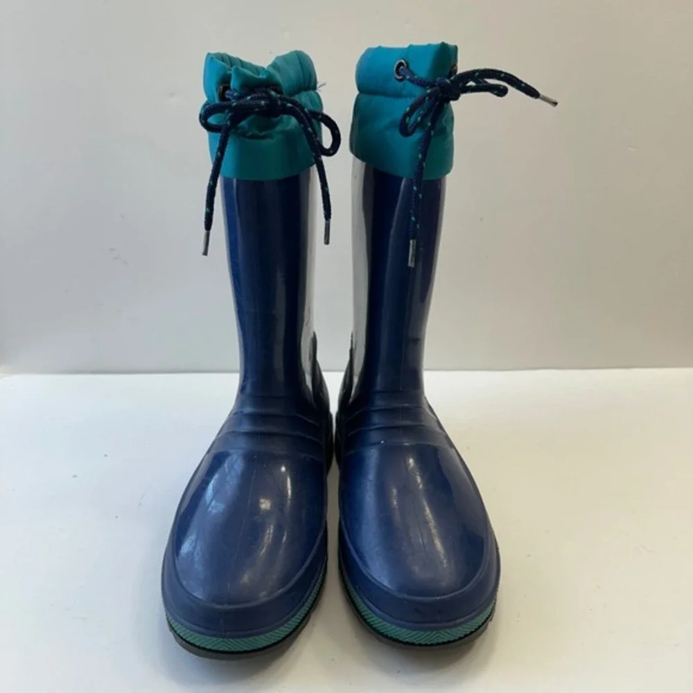 Vintage LaCrosse Winter Snow‎ Boots Insulated Waterproof Blue Teal Kids Size 5